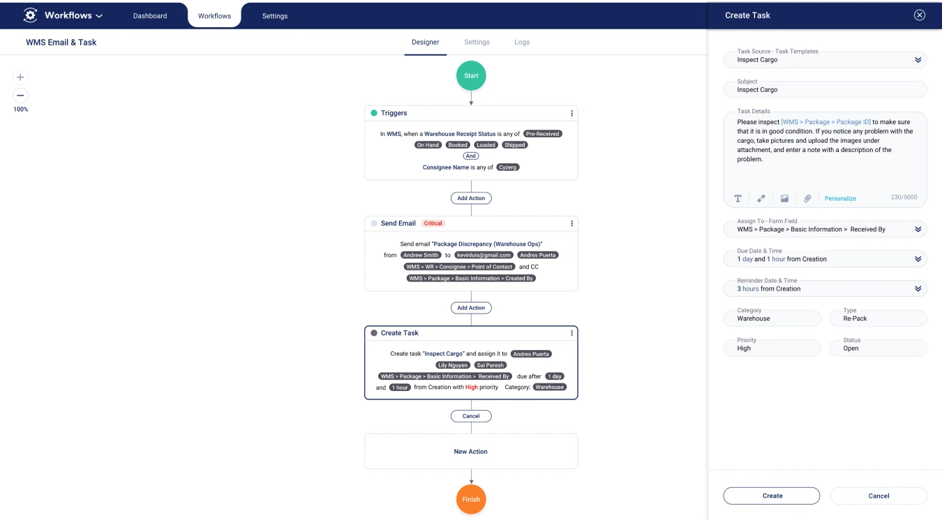 Automate the Creation and Assignment of Tasks 