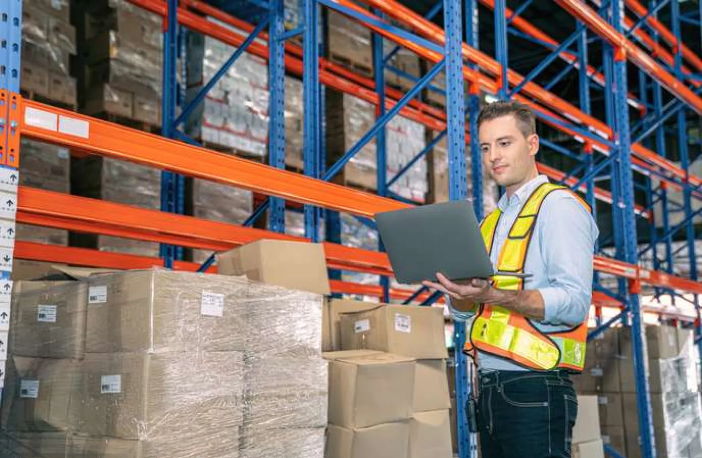 Warehouse Task Management - a working in a warehouse.