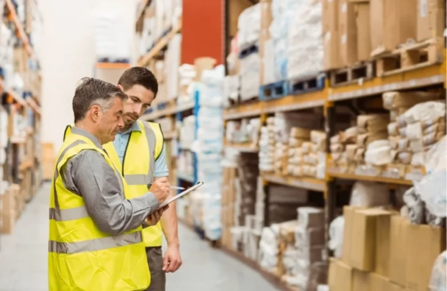 Warehouse manager coaching staff to address labor shortage.