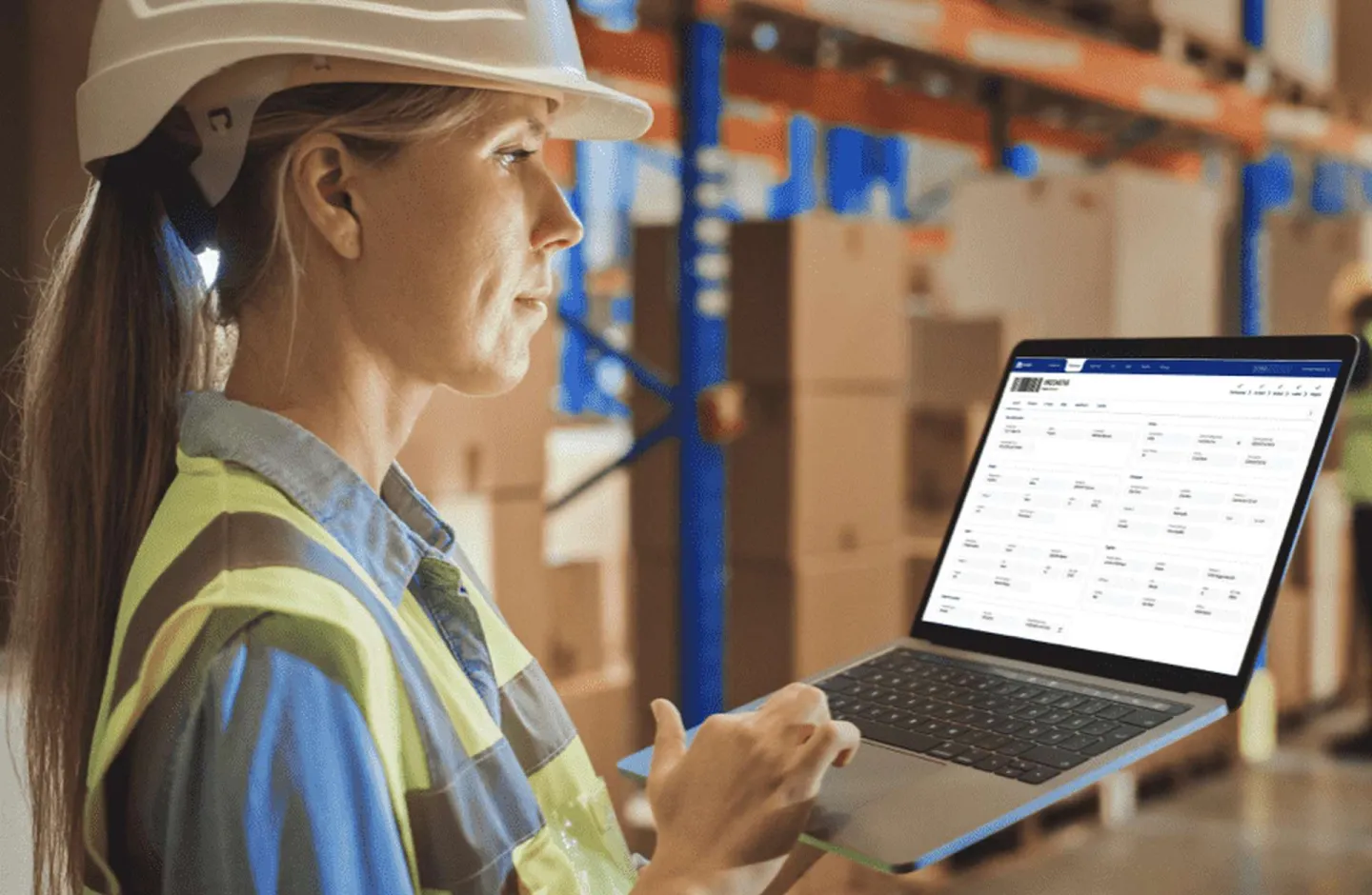 A warehouse manager using a Cloud WMS.